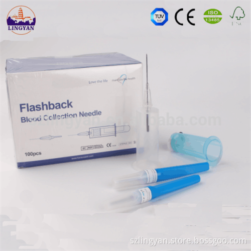 vacuum tube needle flashback type